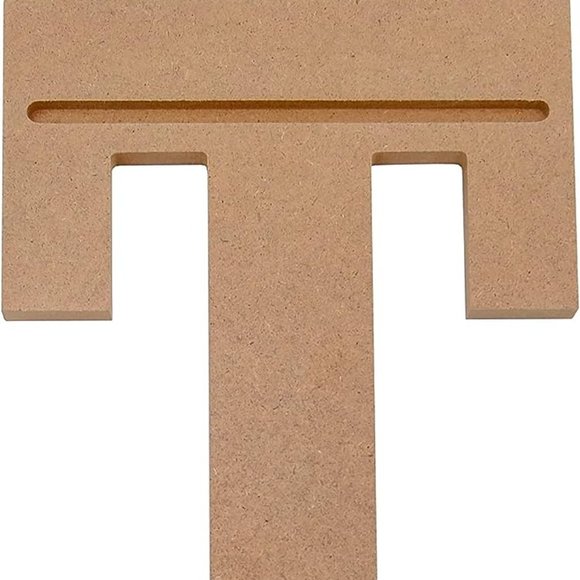 JoePaul's Crafts - 12" Pixelated Video Game Wooden Letter T - Picture 4 of 4
